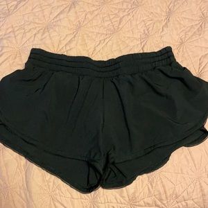 Lululemon Black Running shorts